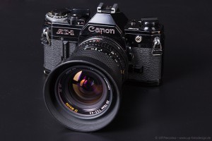 Canon AE-1 mit Tamron Zoom - traditionelle Photographie