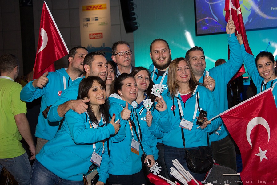 jci world congress 2014 - Leipzig - Türkische Delegation